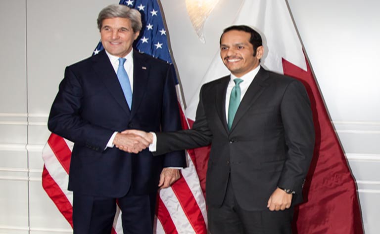 foreign minister meets u s counterpart flyers anouncers