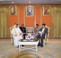 President of National Legislative Assembly of Thailand Meets Qatar's Ambassador