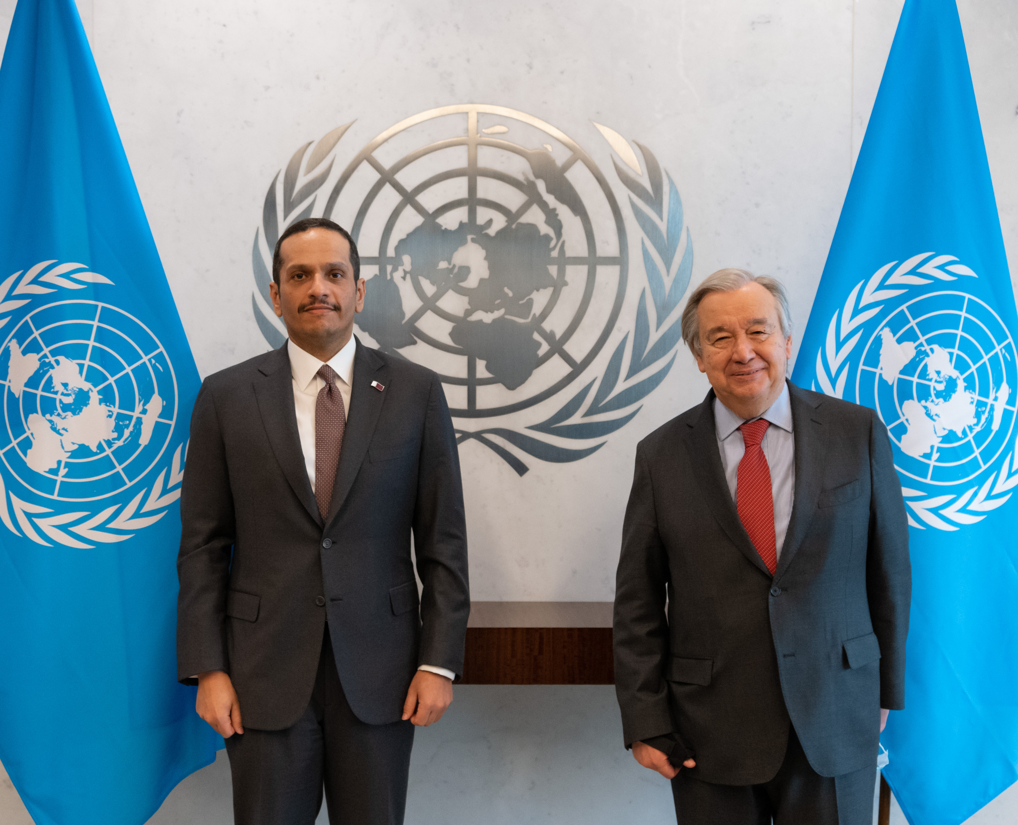 Deputy Prime Minister and Minister of Foreign Affairs Meets UN Secretary-General