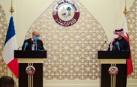 قطر وفرنسا تؤكدان على الشراكة التاريخية بينهما وضرورة مكافحة الإرهاب وحل النزاعات بالطرق الدبلوماسية
