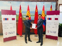 تسليم مساعدات طبية من دولة قطر إلى منغوليا