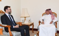 Minister of State for Foreign Affairs Meets Ambassador of Hungary