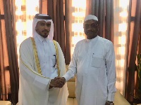 وزير الشؤون الخارجية التشادي يجتمع مع القائم بالأعمال القطري
