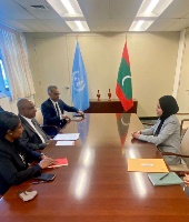 Permanent Representative of the State of Qatar to the UN Meets President-Elect of the 76th Session of the UN General Assembly