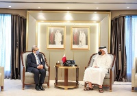 نائب رئيس مجلس الوزراء وزير الخارجية يجتمع مع وزير الشؤون الخارجية التونسي