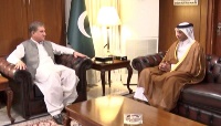 وزير الشؤون الخارجية الباكستاني يجتمع مع سفير قطر 