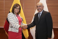President of Ecuadorian National Assembly Meets Qatar's Ambassador