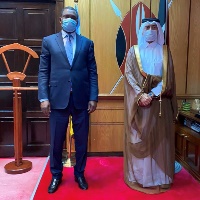 رئيس البرلمان الكيني يجتمع مع سفير دولة قطر