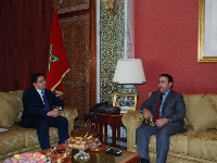 Moroccan Minister of Foreign Affairs Meets Qatar's Ambassador