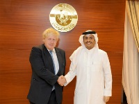Foreign Minister Meets With UK Counterpart