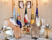 Kuwaiti Deputy Prime Minister, Minister of Defense Meets Qatari Ambassador