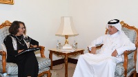 Minister of State for Foreign Affairs Meets Italian Deputy Minister of Foreign Affairs, International Cooperation