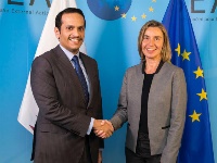 Foreign Minister Meets High Representative Of EU For Foreign Affairs and Security Policy