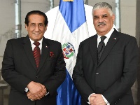 Dominican Foreign Minister Meets Qatar's Ambassador