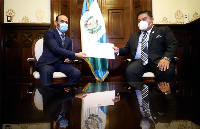 رئيس مجلس الشورى يبعث رسالة خطية لرئيس كونغرس غواتيمالا