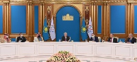 President of Kazakhstan Meets Deputy Prime Minister and Minister of Foreign Affairs