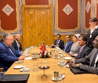 الأمين العام لوزارة الخارجية يجتمع مع نائب رئيس البرلمان النرويجي