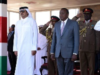 HH The Emir Leaves Nairobi