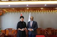 رئيس مجلس تشجيع الاستثمار بمقاطعة "قوانغدونغ" الصينية تجتمع مع قنصل قطر في قوانغتشو 