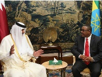 HH The Emir, Ethiopian Prime Minister Hold Round Of Talks