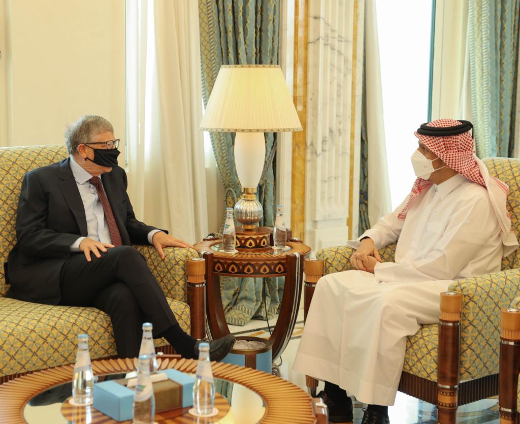 Deputy Prime Minister and Minister of Foreign Affairs Meets Bill Gates