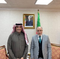 The Algerian Minister of Religious Affairs and Endowments meets with the Ambassador of the State of Qatar