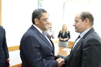 وزير الشؤون المدنية في البوسنة والهرسك يجتمع مع سفير قطر 