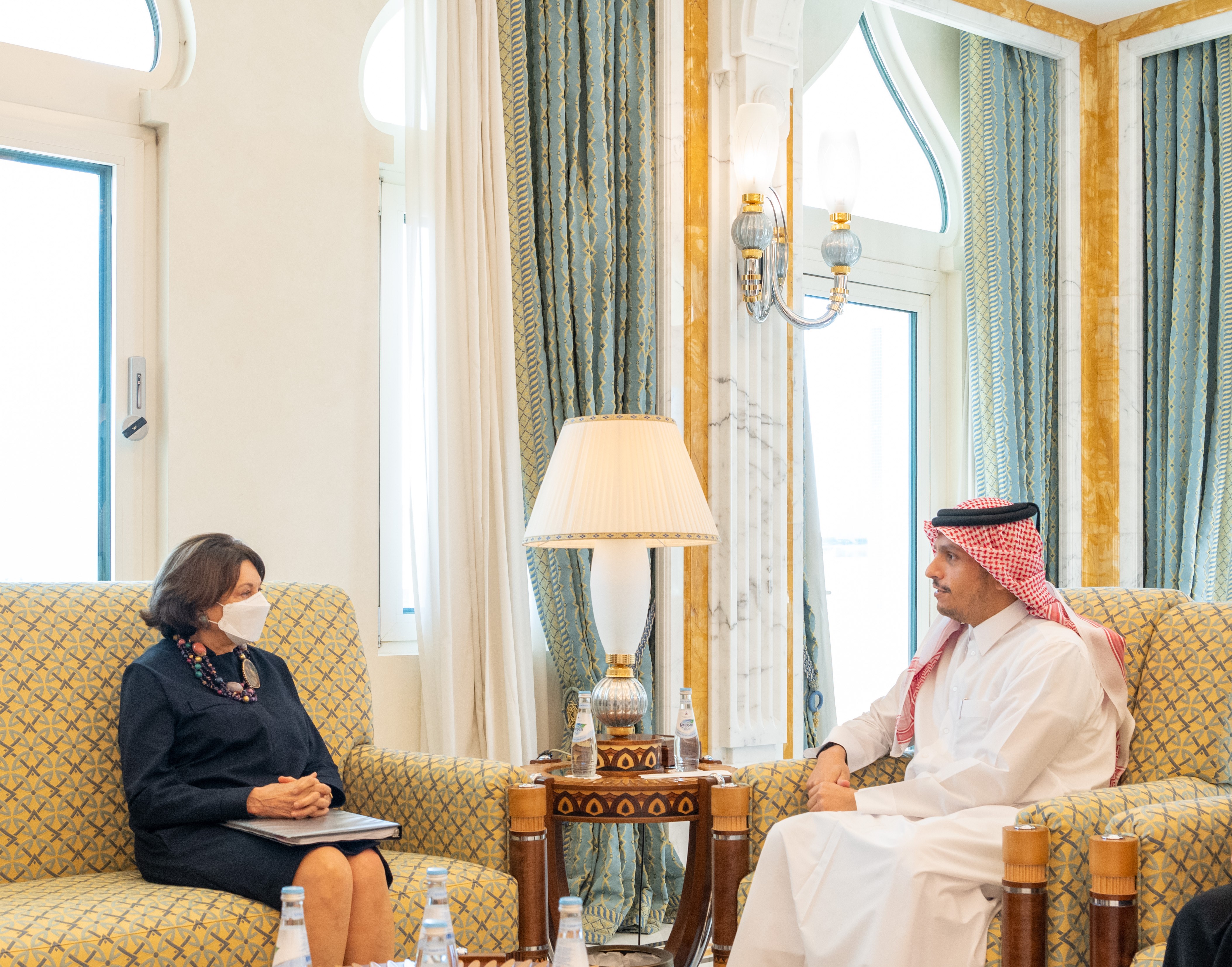 Deputy Prime Minister and Minister of Foreign Affairs Meets United Nations Under-Secretary-General