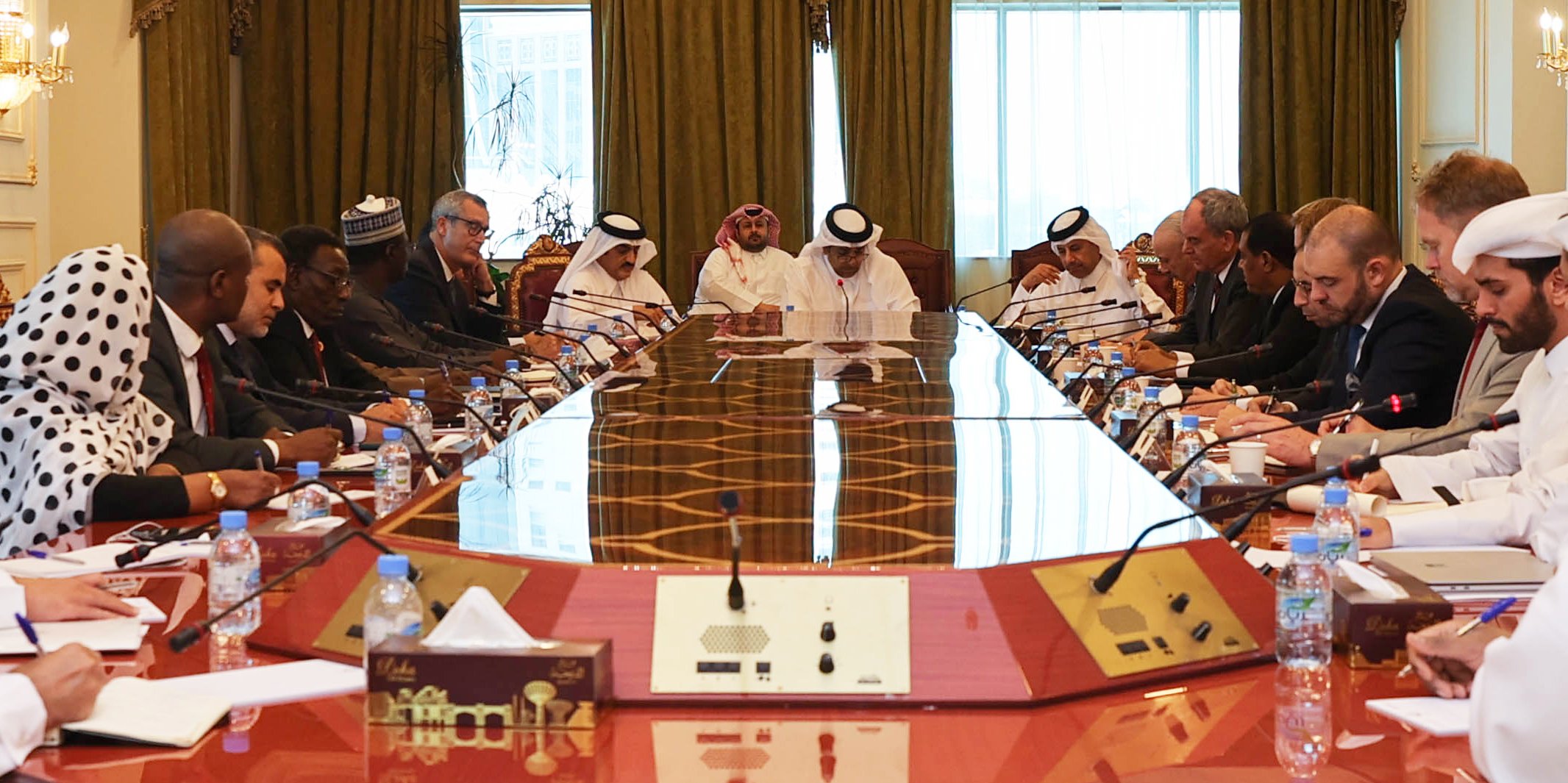 Ministry of Foreign Affairs Holds Coordination Meeting with Ambassadors on Upcoming Chadian Peace Talks in Doha