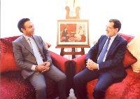 رئيس الحكومة المغربية يستقبل سفير دولة قطر