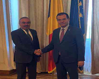 Romania's President of the Chamber of Deputies Meets Qatar's Ambassador
