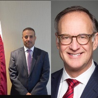 سفير قطر يتلقى اتصالا هاتفيا من السكرتير البرلماني لوزير الخارجية الكندي