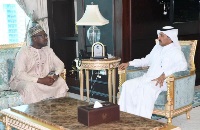 الأمين العام لوزارة الخارجية يجتمع مع سفير غامبيا