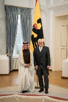 رئيس جمهورية ألمانيا الاتحادية يتسلم أوراق اعتماد سفير دولة قطر