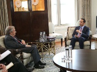 Foreign Minister Meets UN Secretary-General