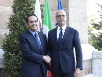 Foreign Minister Meets Italian Counterpart