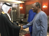 President of Guinea Meets Minister of State for Foreign Affairs