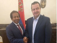 Serbian Minister of Foreign Affairs Meets Qatari Ambassador