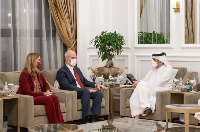 Deputy Prime Minister and Minister of Foreign Affairs Meets Member of the US House of Representatives