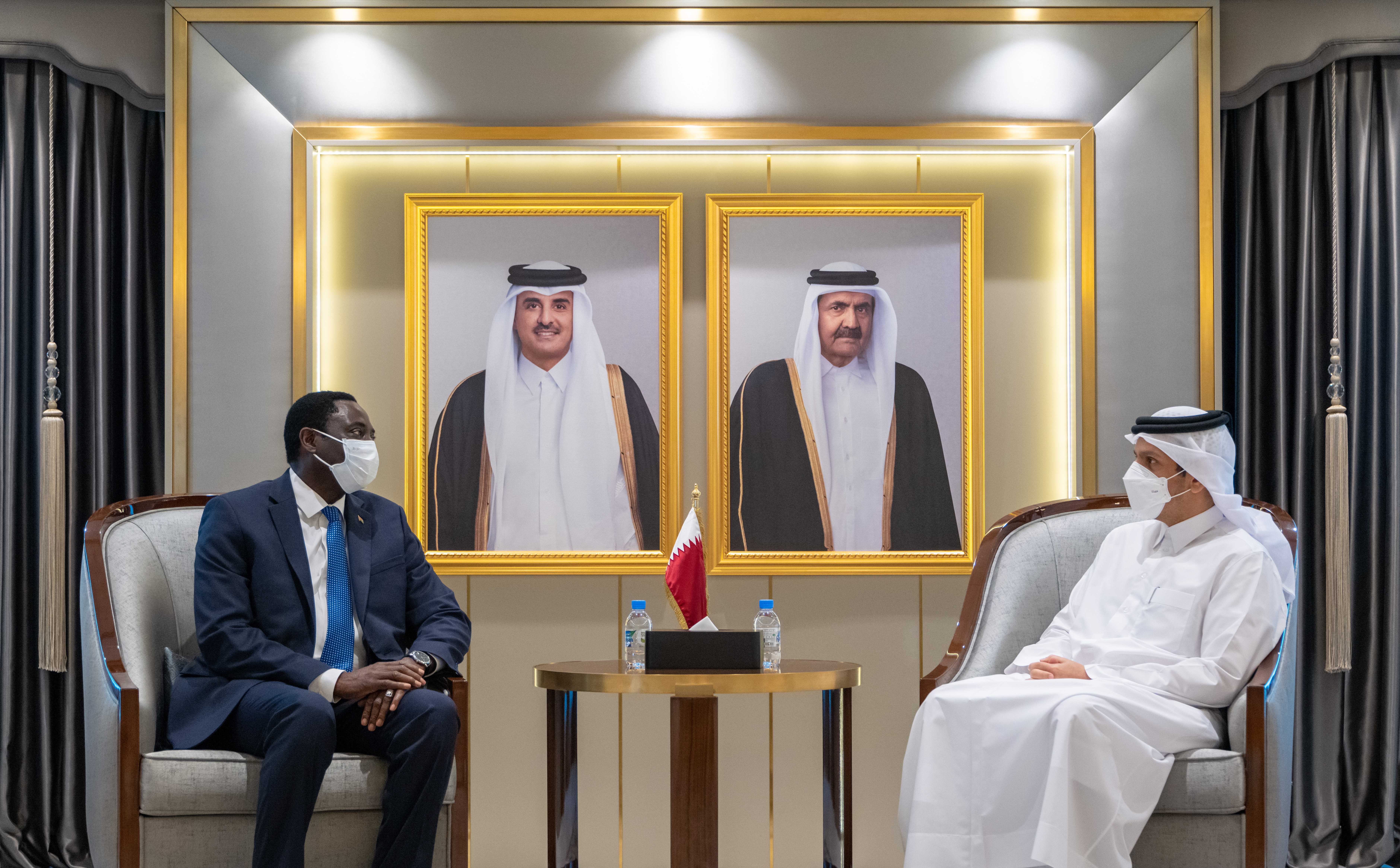 Deputy Prime Minister and Minister of Foreign Affairs Meets Minister of Foreign Affairs and International Cooperation of Gambia