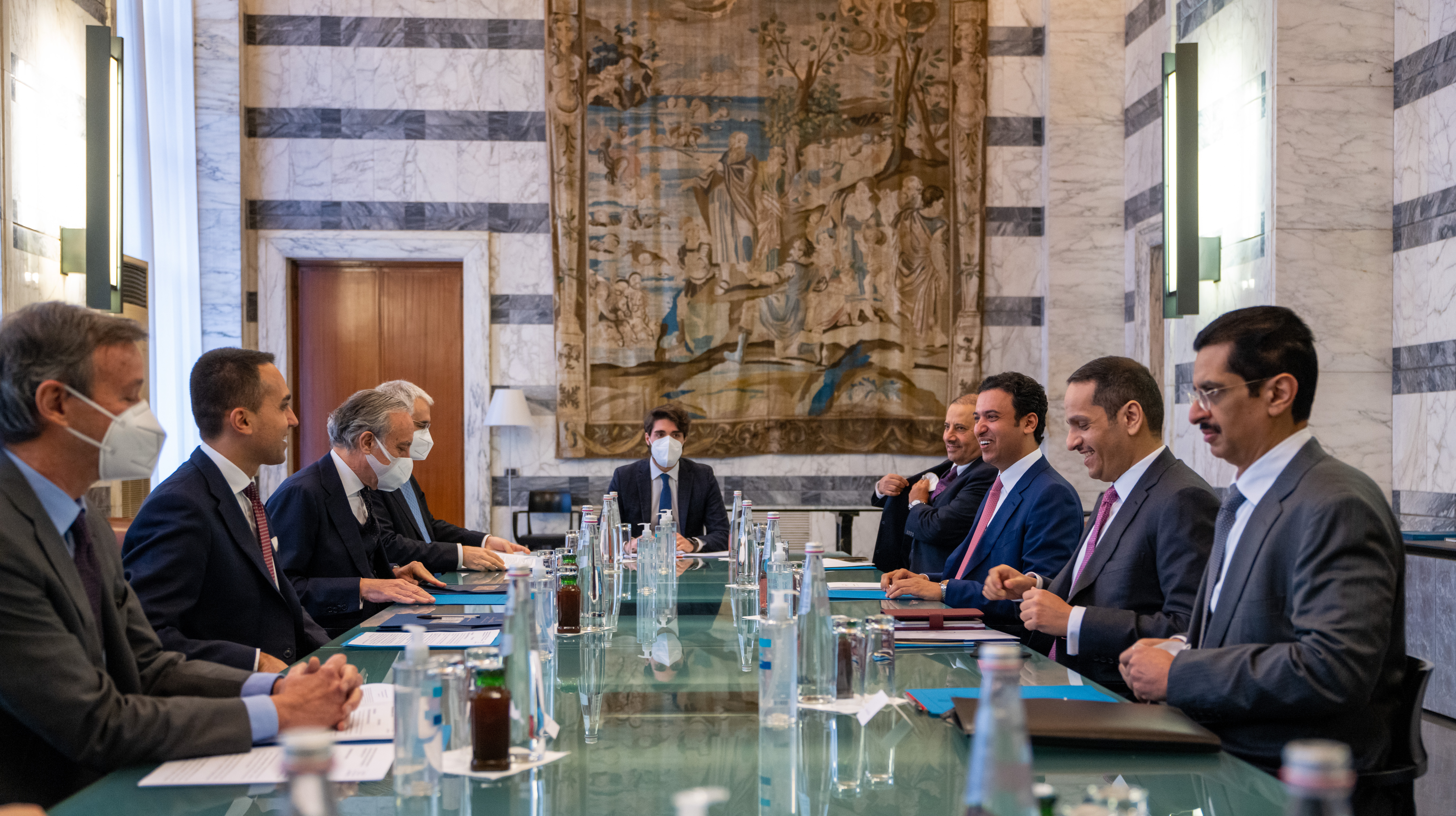 Qatari-Italian Strategic Dialogue Kicks Off in Rome