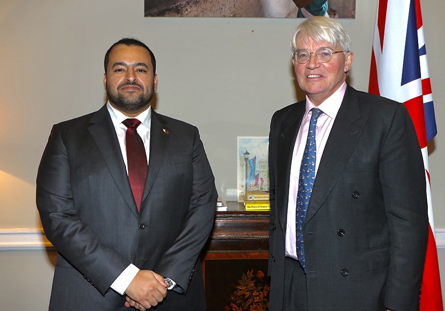 مساعد وزير الخارجية للشؤون الإقليمية يجتمع مع وزير الدولة لشؤون التنمية البريطاني