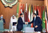 The State of Qatar Hands Over Arab League Presidency to the State of Kuwait
