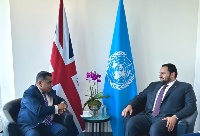 Minister of State at the Ministry of Foreign Affairs Meets UK Minister of State for the Middle East and South Asia