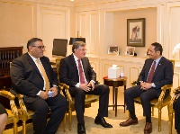 The Deputy Prime Minister and Minister of Foreign Affairs Meets Syrian Opposition Delegation