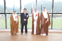 سفير قطر لدى اليابان يشارك في افتتاح مدرسة "أوناغاوا" أحد المشاريع الممولة من صندوق الصداقة القطري