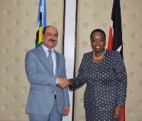 Prime Minister and Minister of Foreign Affairs Sends Message to Kenyan Foreign Minister