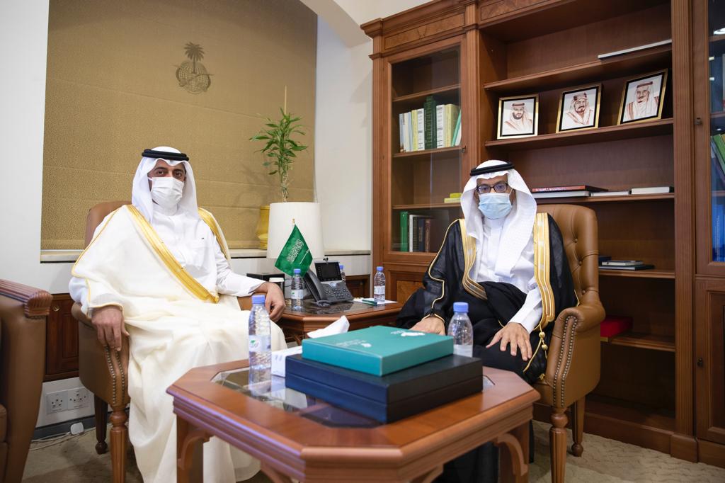 Saudi Arabia's Undersecretary of the Ministry of Foreign Affairs for Political and Economic Affairs Meets Qatar's Ambassador