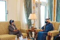 Deputy Prime Minister and Minister of Foreign Affairs Meets Indonesian Minister of Foreign Affairs