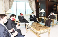 الأمين العام لوزارة الخارجية يجتمع مع وفد من جمهورية تشيلي